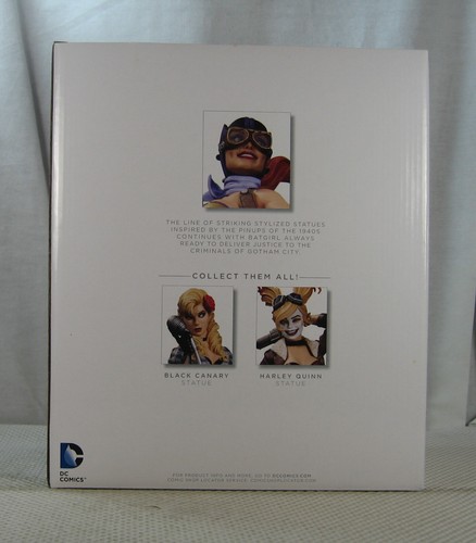 Bombshells Batgirl Statue 1st Edition DC Collectibles Batman NEW SEALED - Picture 4 of 7