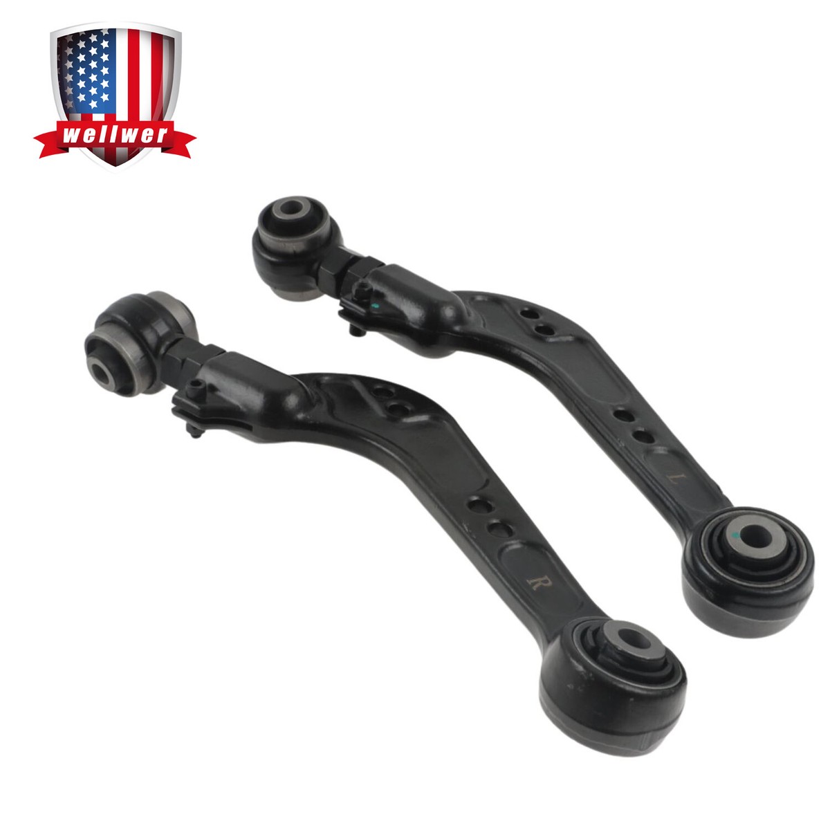 ローランド ARMS付き Rear Lower Control Arms for 0-4 Inch Lift 07-21 Lexus LX570