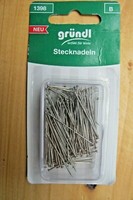 GrüNdl Ca 220 StüCk Stecknadeln Nadeln In Schachtel 3Cm LäNge Nadel 1398 Topp