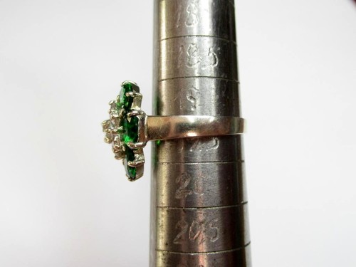 Vintage Russian Set Earrings Ring Sterling Silver 925 , Women's Jewelry 13.68 gr - Picture 5 of 8