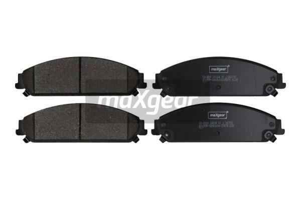 Maxgear 19-2890 Bremsbelagsatz, Scheibenbremse FüR Chrysler, Dodge, Lancia-image