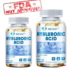 Hyaluronic Acid Capsules Supplement Support Healthy Joints Help Reduce Wrinkles