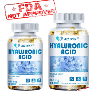 Hyaluronic Acid Capsules Supplement Support Healthy Joints Help Reduce Wrinkles