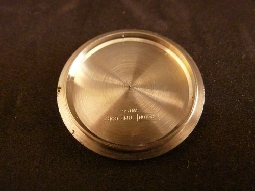 RARE CROTON CHRONOMASTER PILOT'S CHRONOGRAPH SPILLMAN CASE BLACK DIAL SUPER 50's - Picture 10 of 12