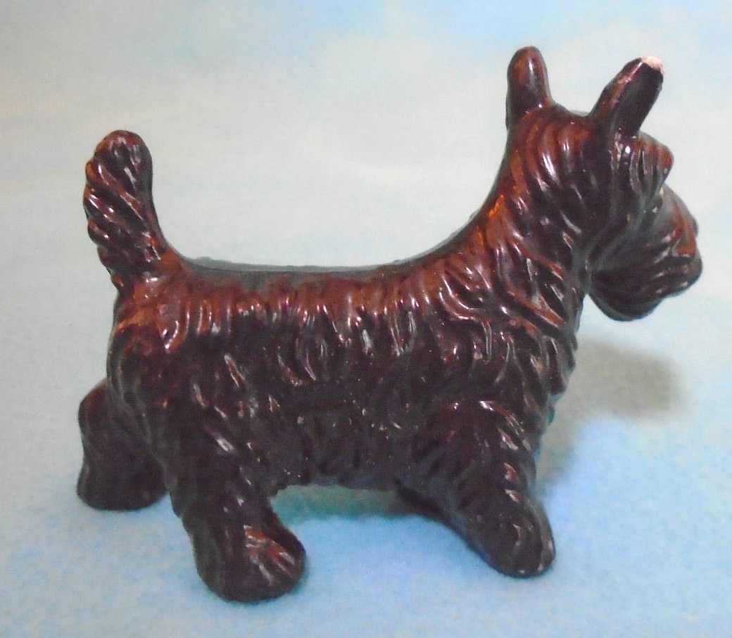 Vintage Miniature Dog Figurines 1 1/4" to 2" Tall Set of 6 Terriers & Dalmation eBay