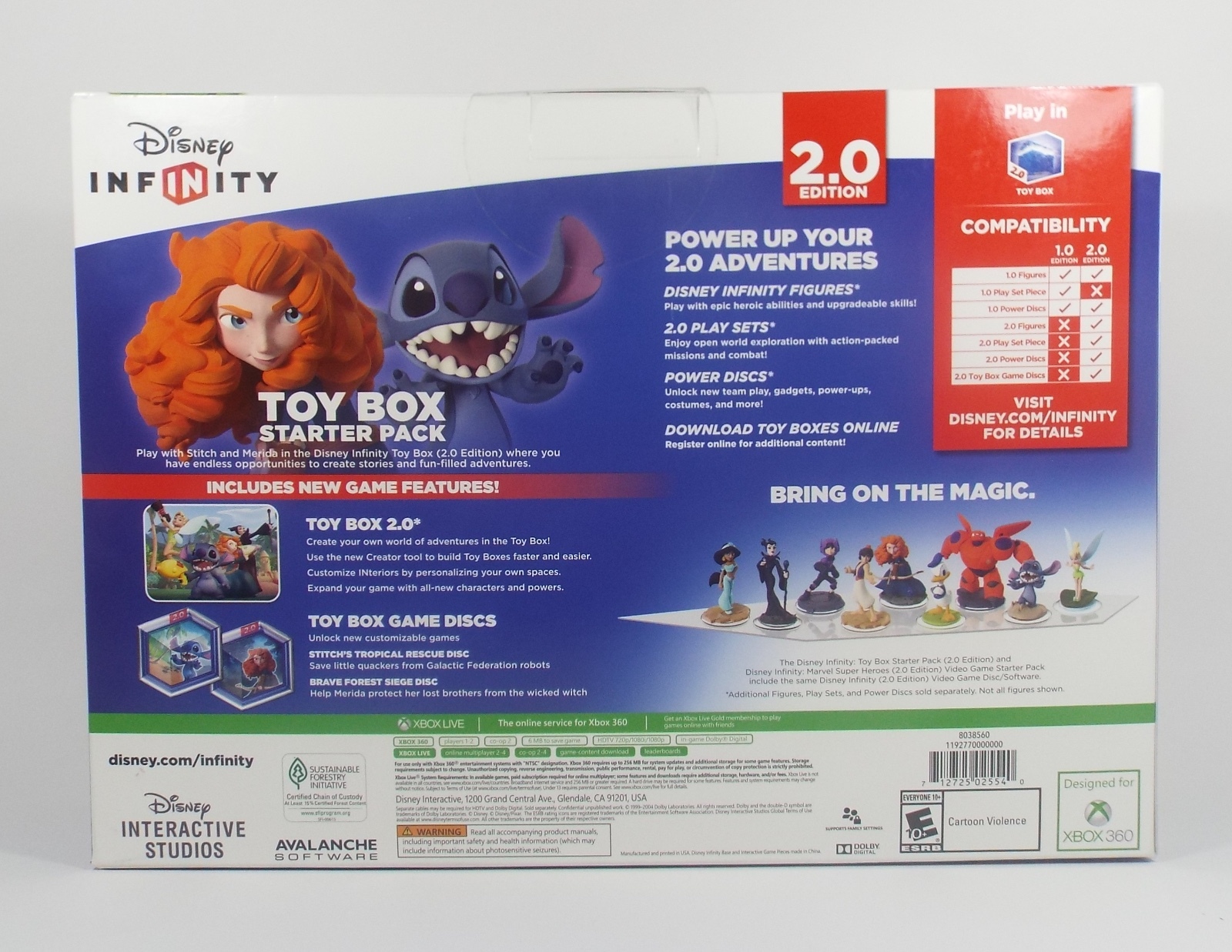 Disney INFINITY Toy Box Starter Pack (2.0 Edition) Xbox 360 New eBay