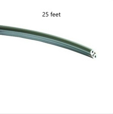 25 feet Syringe Tubing, 2 Hole, Asepsis Straight Dark Surf Dental Tube DCI