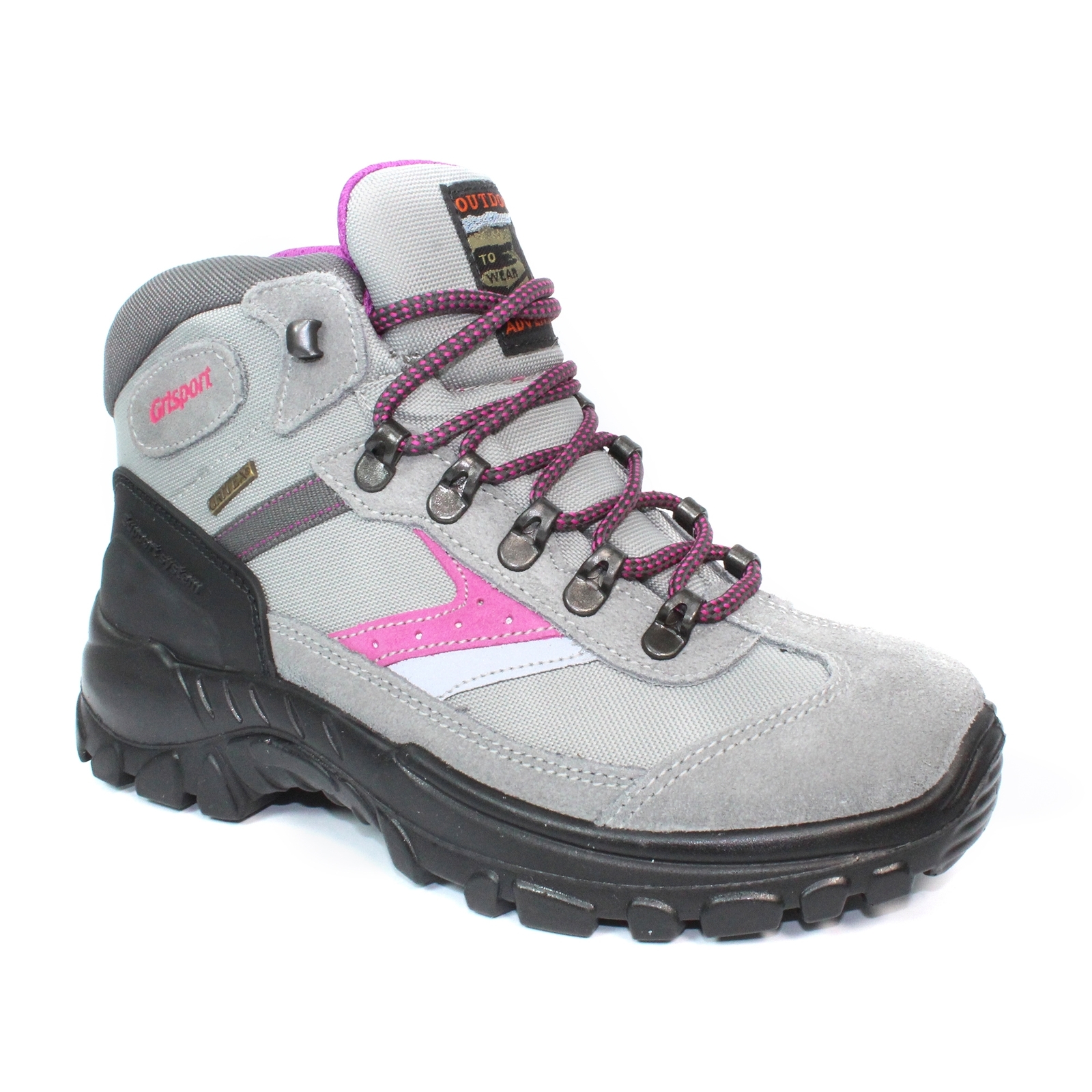 Grisport Womens Lady Forest Pink Grey 