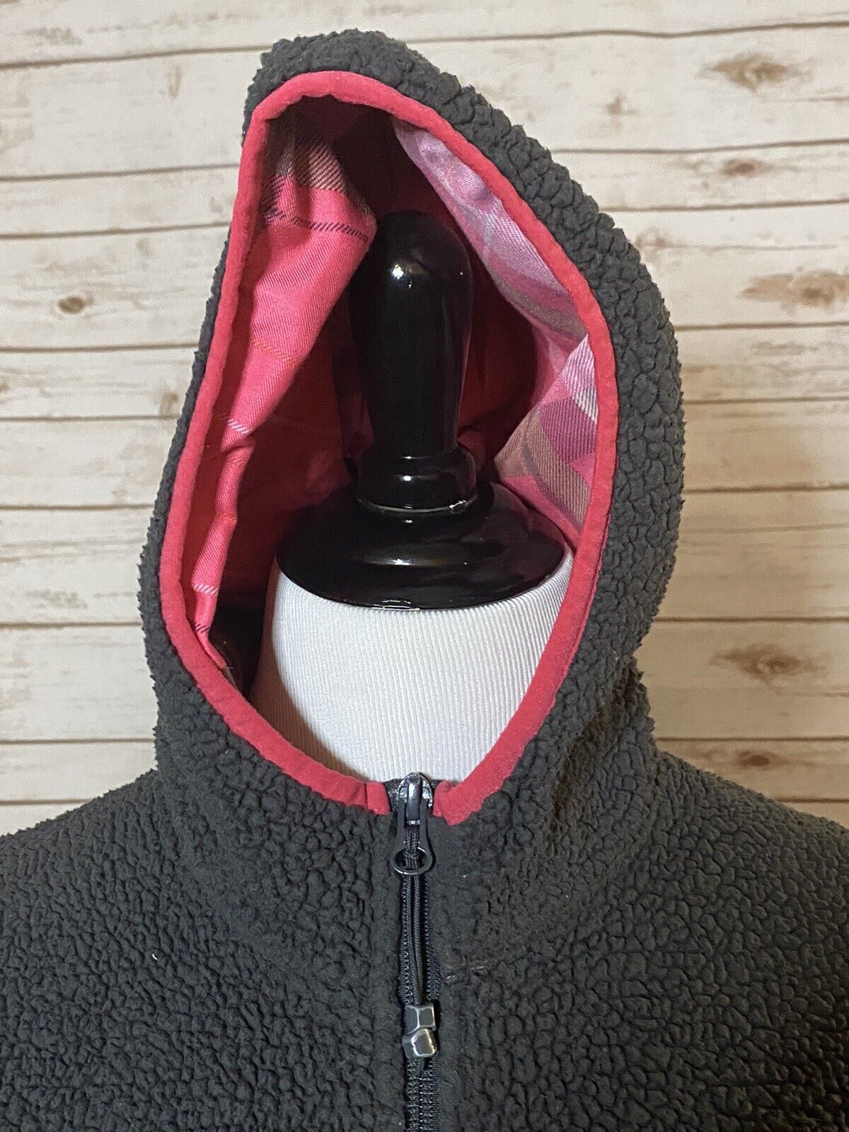 Helly Hansen hooded fleece jacket Size Small - image 3