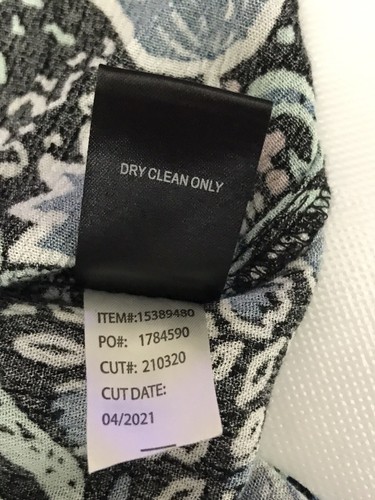 Torrid Damen Häkel Schnürung Babydoll Top Bluse schwarz bunt geblümt Gr. 4 - Bild 13 von 24