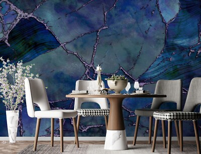 3D Purple Crack A2033 Wallpaper Wall Mural Self-adhesive Andrea Haase Amy