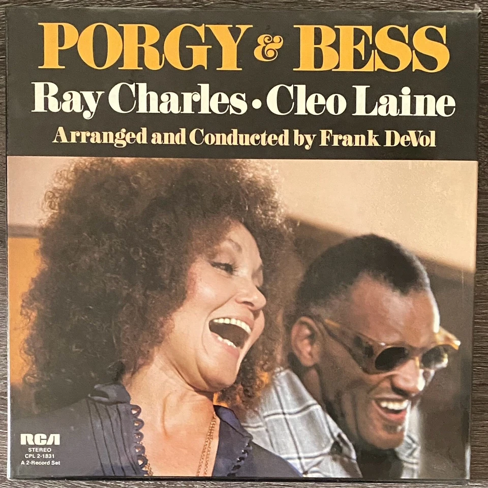 Ray Charles * Cleo Laine~Porgy & Bess Box Set (Double LP) CPL 2-1831 SEALED - Image 2 of 2