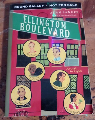 Ellington Boulevard by Adam Langer 2008 PB Advance Reading Copy Bound Galley 1st