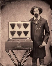 Merkin Pubic Wig False Hair Toupee Ladies Women Genital Antique Photo Print 269C