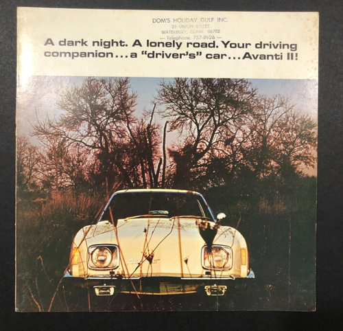 Lote de 2 folletos de coches Avanti 1966... 6 artículos - Imagen 7 de 10