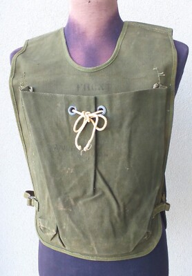 WWII Era US Army M2 Ammunition Carrying Bag or Vest O.D.