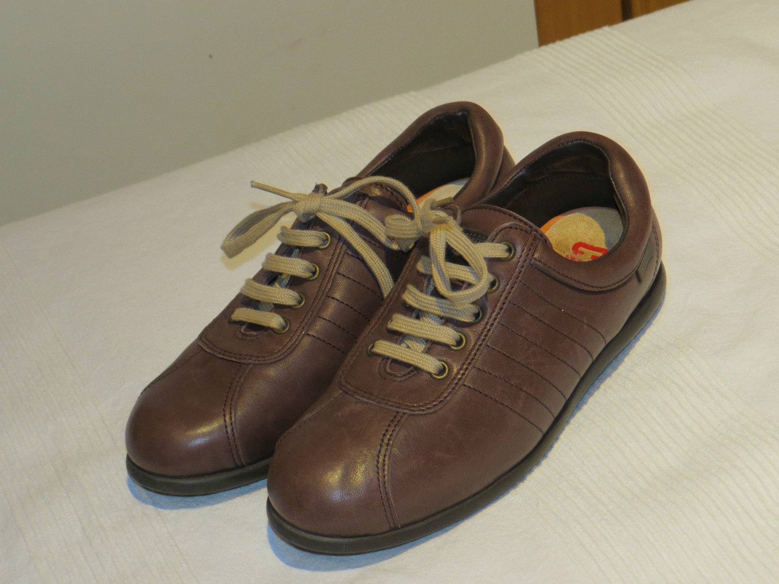 CAMPER PELOTAS ARIEL DESIGNER BROWN LEATHER LACE UP UP UP SHOES FLATS UK 4 37 758ece CAMPER PELOTAS ARIEL DESIGNER BROWN LEATHER LACE UP UP UP SHOES FLATS UK 4 37 758ece