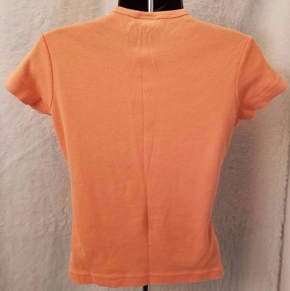 Camisa Top Blusa Tangents Juniors Mujer Talla M L Mediana Grande Mariposa Floral Foto 3 de 3