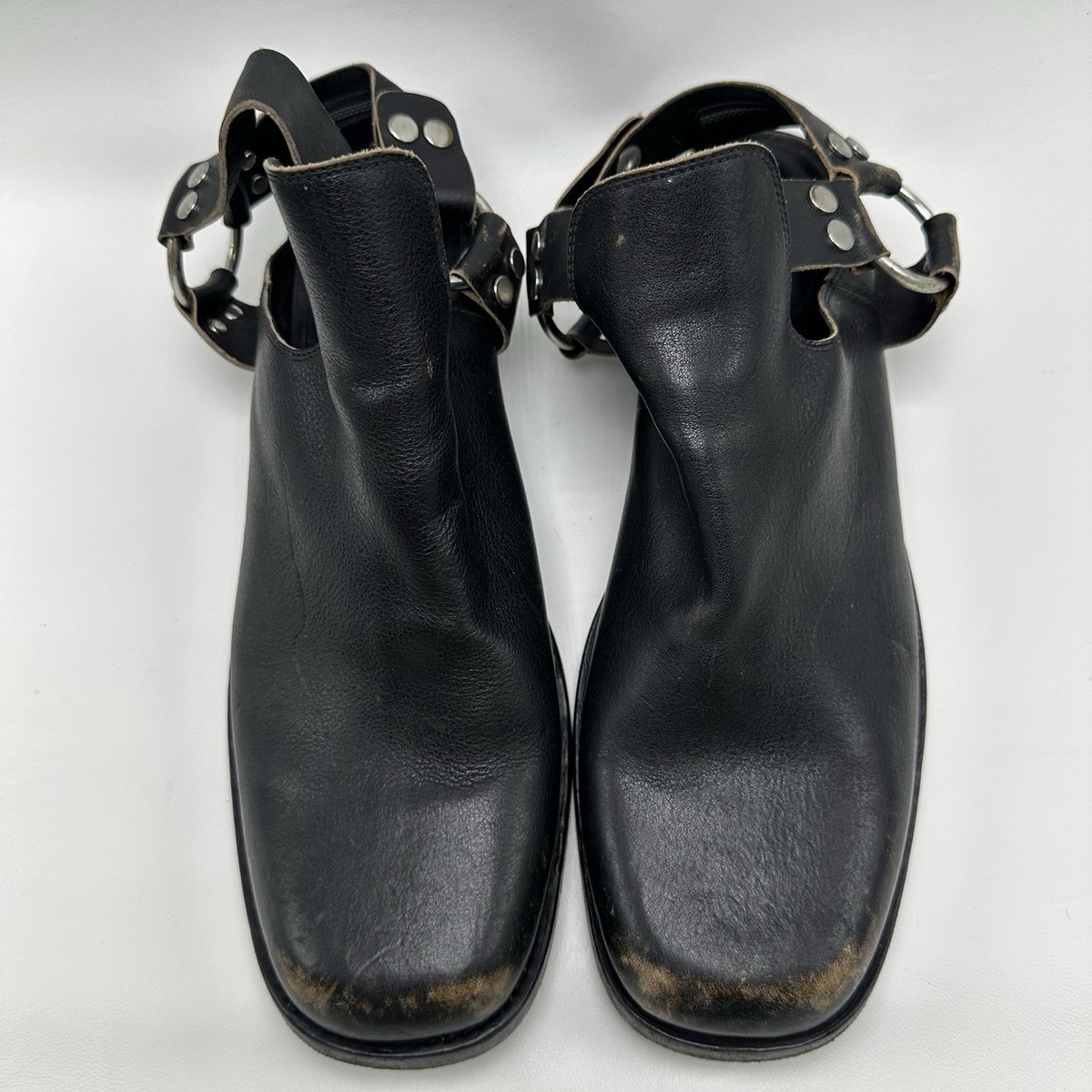 靴 balenciaga santiago mule Balenciaga // Distressed Santiago Mule – VSP Consignment