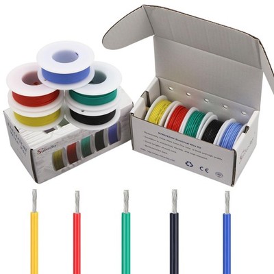 30 AWG Tinned Copper Silicone Hook Up Wire 600V Cable