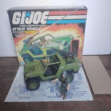 Vintage 1982 GI Joe Vamp Attack Vehicle W V1 Clutch 100 Complete W Box & BP