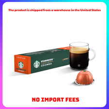 Nespresso Vertuo STARBUCKS SINGLE ORIGIN COLOMBIA 7.77 fl oz 60 Caps