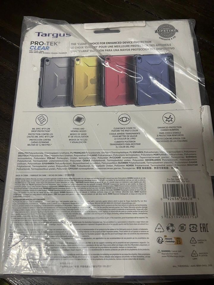 Targus THZ934GL IPAD 10.9 GEN 10 PROTEK CASE - Image 3 of 3