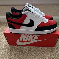 Nike Court Vision Lo Mens Low Top Lace Up Sne...