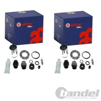 2X Autofren Bremssattel RAPARATUR-SATZ Hinten Passend FüR Honda Civic