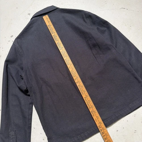 Imogene & Willie Canvas Chore Jacket French Euro Military Style Made In USA XS-S image 7