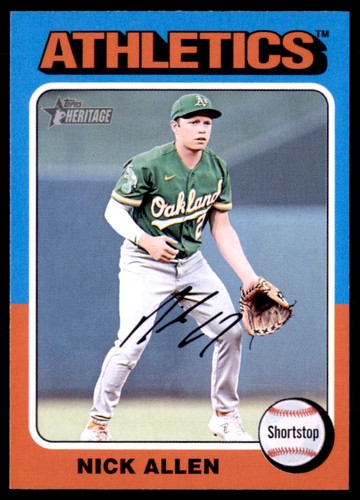 2024 Topps Heritage #249 Nick Allen | Baseball Card