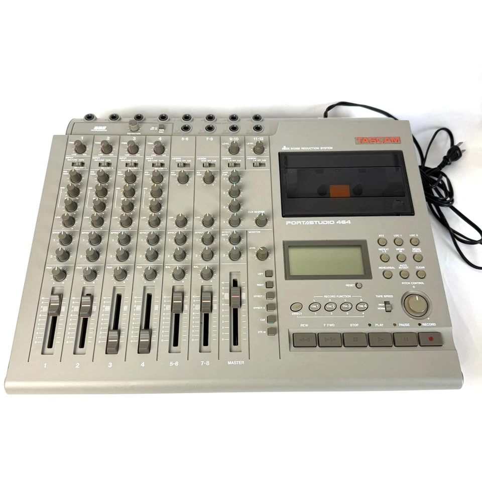 Tascam Portastudio 464 Cassette 4-Track Recorder Operation confirmed maintain - Image 2 of 4
