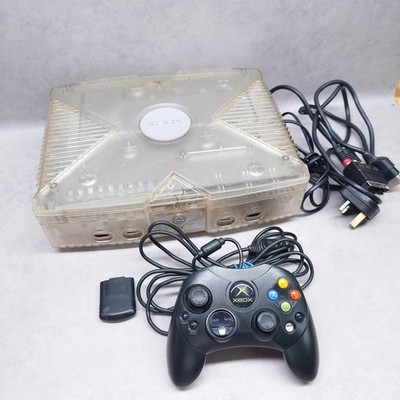 Microsoft Xbox Crystal Translucent Konsole OG Original