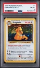 Pokemon Base Dragonite 4/62 Fossil Holo PSA 6