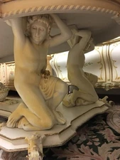SILIK  Magnificent Angel Cherub Italian dining table Rococo Baroque Victorian