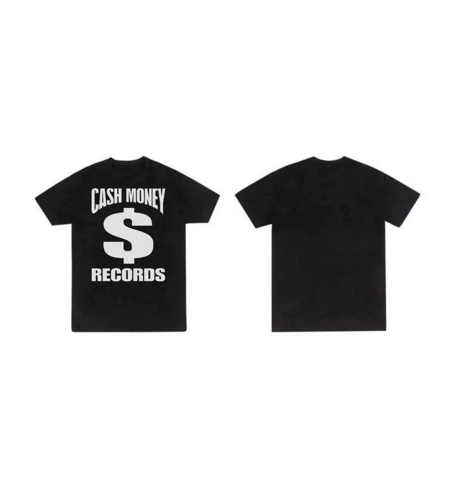 Camiseta con estampado de etiqueta Cash Money Records Foto 3 de 4