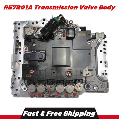 RE7R01A Transmission Valve Body Solenoids & TCM For 2016-2019 Nissan Titan 5.6L