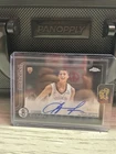 2025-26 Topps Chrome - Rookie Autographs Egor Demin Black Geometric # 9/10