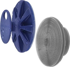 Silicone Face Brush – Manual Exfoliator & Blackhead Remover 2-Pack