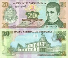 Honduras 20 Lempiras (13.7.2006) - Casa Presidential/p-93a UNC