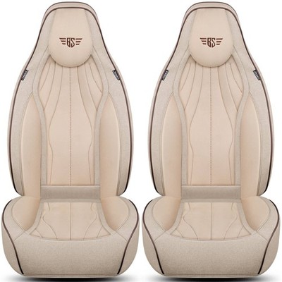 Schonbezüge Sitzbezüge für Hyundai i20 BC3 Bj ab 2020 in Beige LT3