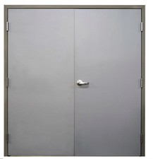 Brand New Commercial Steel 72"x96" Double Doors 90 min rated
