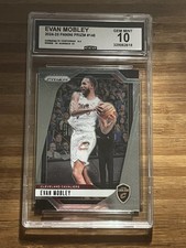 2024-25 Panini Prizm Evan Mobley #148 CCG Gem Mint 10 Cleveland Cavaliers
