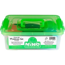 Nino 6pc Medium Maracas Set with Plastic Storage