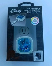 Disney USB Charging Type C Touch LED Nightlight - Stitch