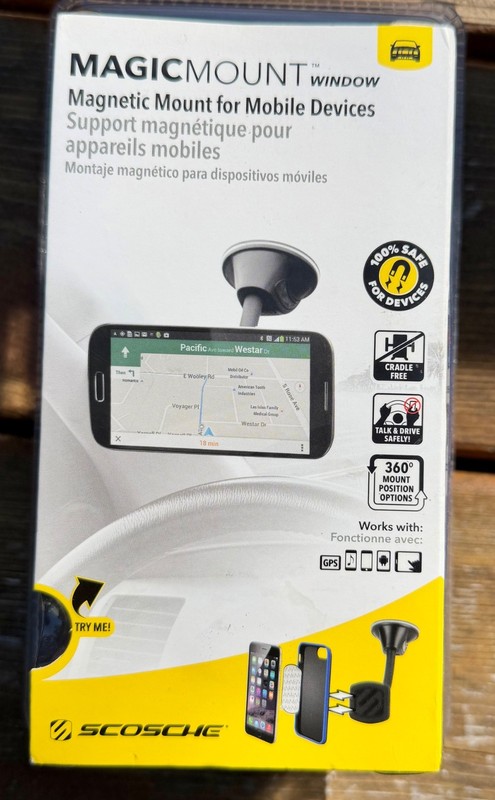 Scosche MagicMount Window Universal Car Windshield Mount