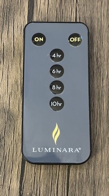 Luminara Flameless Candle Remote Control 6 Button W/ New Battery TESTED