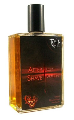After Shave Patchouli Lost Dragon   Mystisch-herber Vintage-Duft, Gothic