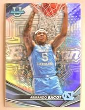 Armando Bacot 2022-23 Bowman University Best Refractor #5 North Carolina