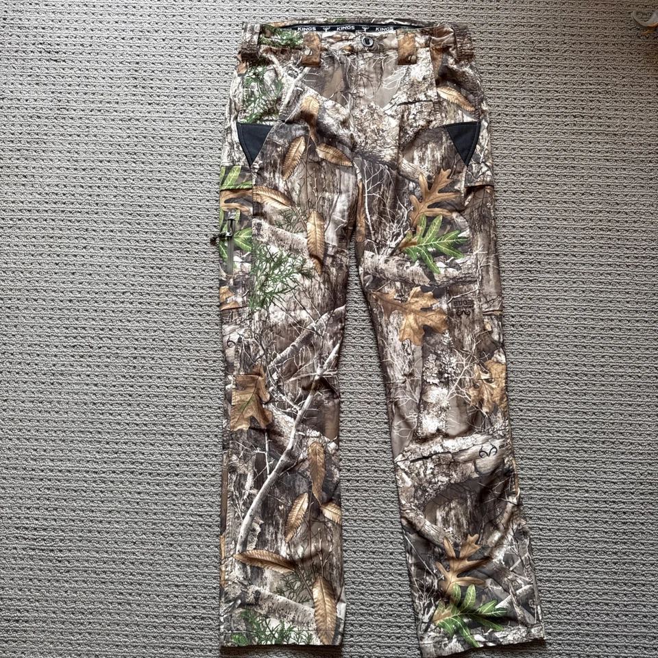 KINGS CAMO XKG Men’s Ridge Pant. size 32T RealTree Edge. New with OUT tags. - Image 2 of 4